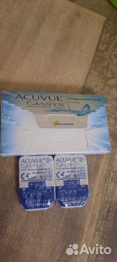 Контактные линзы Аcuvue Оasys -5.75