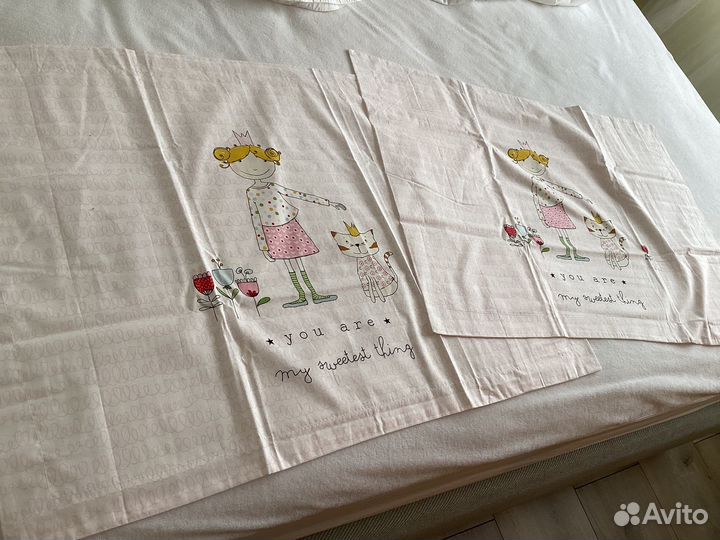 Простынь и наволочки mothecare