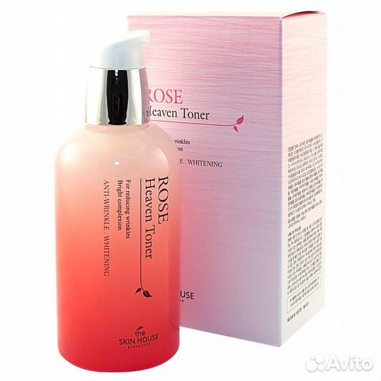 The Skin House Тонер для лица с экстрактом розы