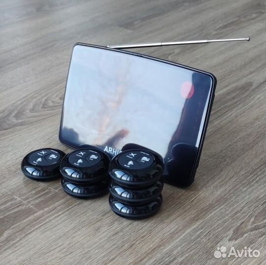 Влагозащищенная кнопка вызова персонала и табло