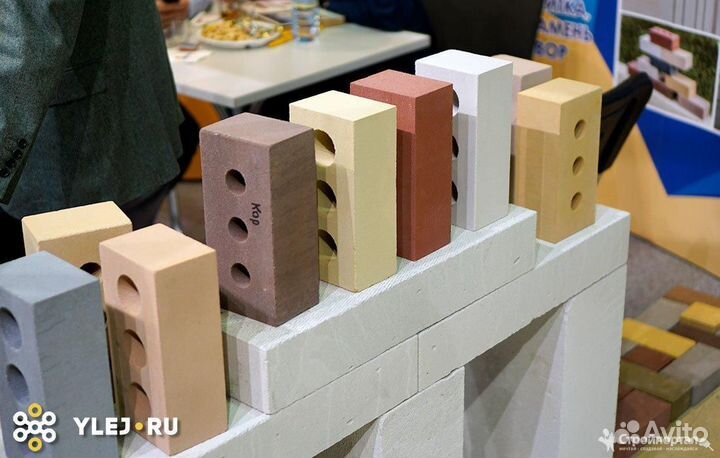 Кирпич силикатный лицевой белый, слоновая кость