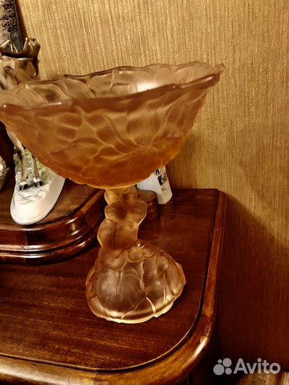 Ваза для фруктов винтажная