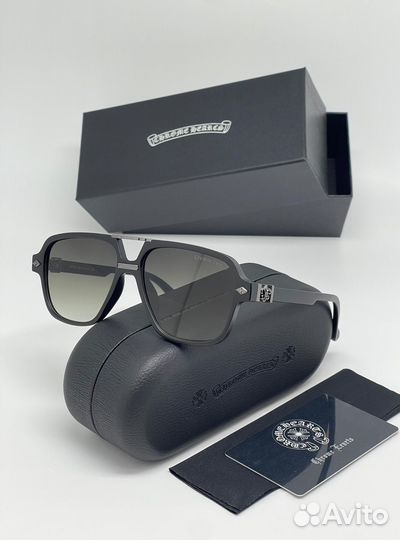 Солнцезащитные/имиджевые очки chrome hearts
