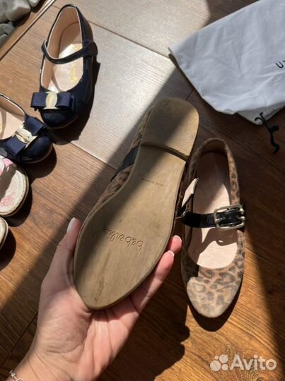 Балетки туфли bebrlis для девочки 30 zara