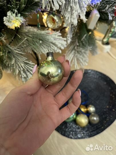 Елочные игрушки СССР до 80 гг