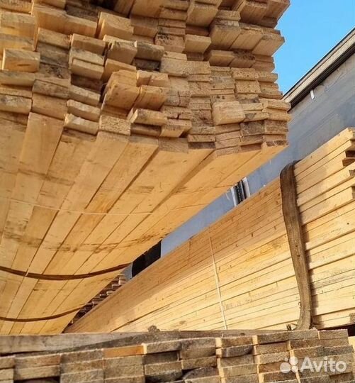 Доска обрезная естественной влажности