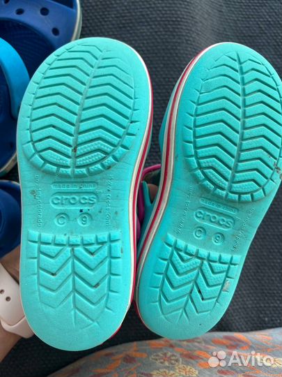 Сандалии crocs C9, C10