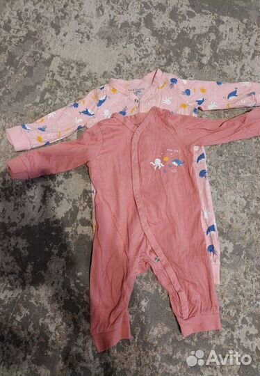 Комбинезоны слипы 62 для девочки