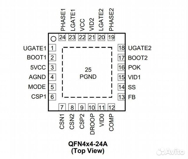 Микросхема APW7088QAE-TRL