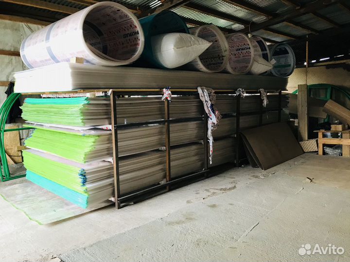 Поликарбонат (для теплицы)