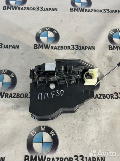 Замок двери передний правый Bmw F30 седан N20B20B