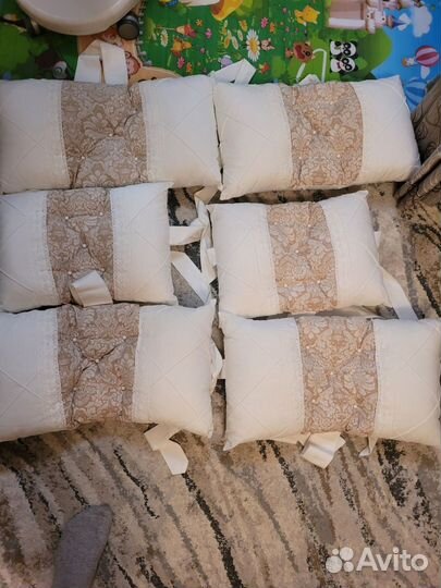 Бортики в детскую кроватку бу