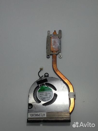 Система охлаждения в сборе с кулером для ноутбука