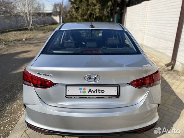 Hyundai Solaris 1.6 AT, 2021, 18 500 км