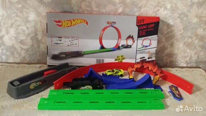 Автотрек с одной машинкой