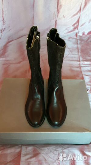 Новые сапоги нат.кожа Италия 