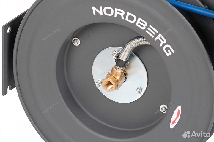Шланг воздушный на стальной катушке Nordberg