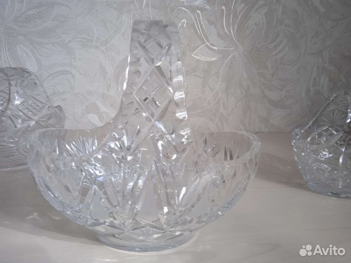 Вазы. Хрусталь