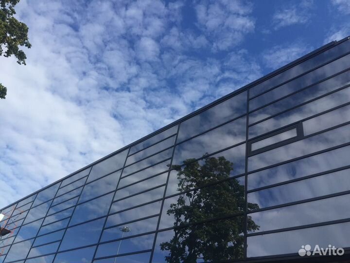 Остекление фасада. Алюминиевый фасад