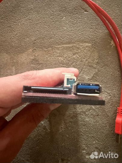 Райзер 008 и 007 Универсальный 6pin + molex + SATA