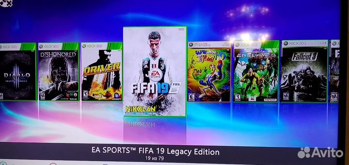 Xbox 360е прошит Фрибут.облочка Аврора+80игр