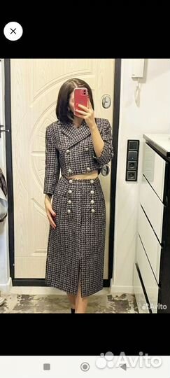 Твидовый костюм