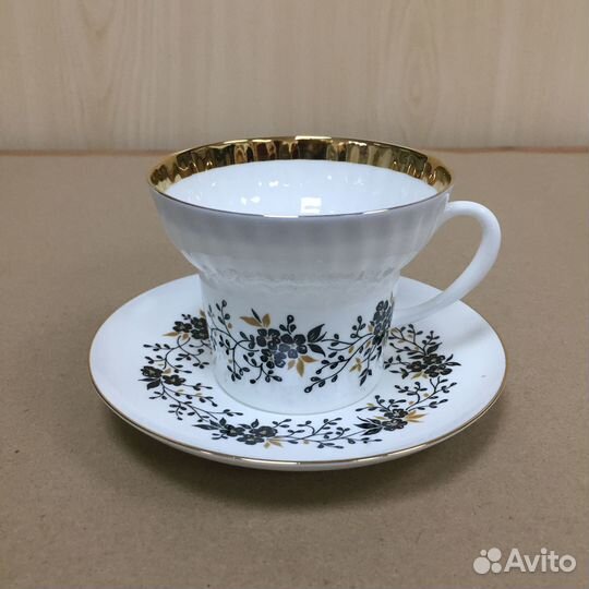 Чайная пара костяной фарфор ифз(лфз)