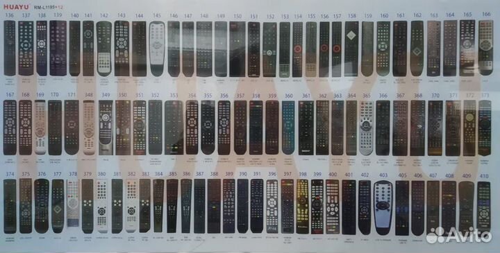 Универсальный пульт для тв huayu RM-L1195+12