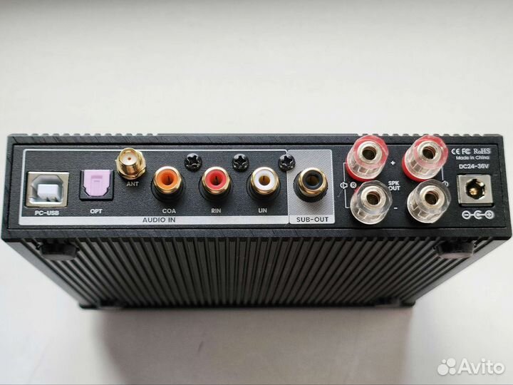 Мини hi-fi 2.1 канальный усилитель класс D