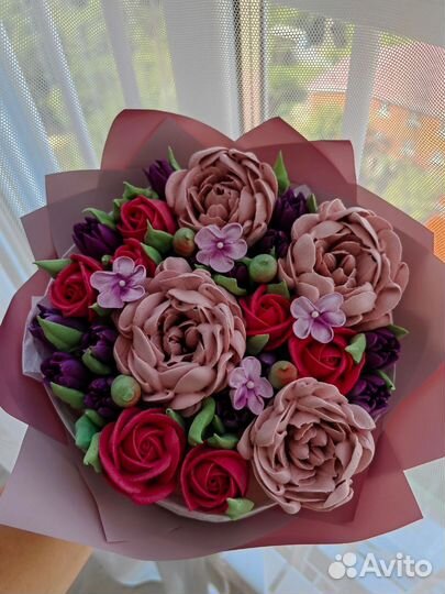 Зефирный букет ко дню учителя