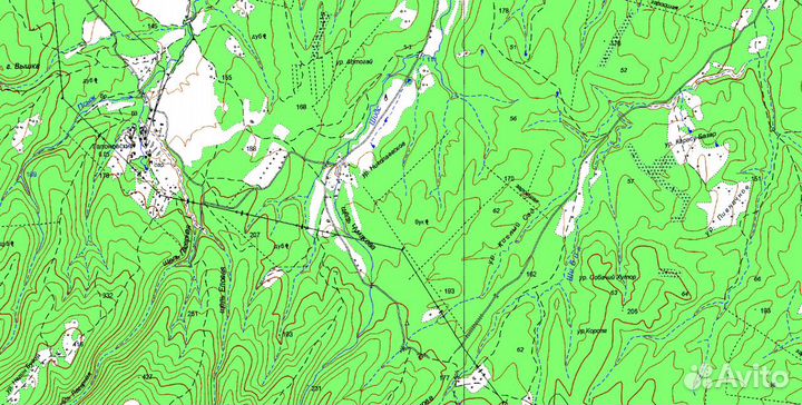 Подробные карты Краснодарского кр Garmin (Гармин)