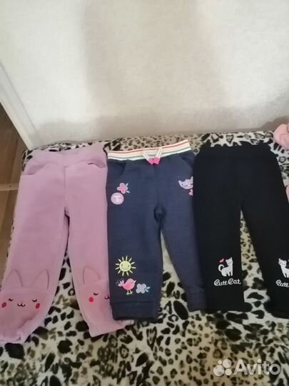 Большой пакет вещей на девочку