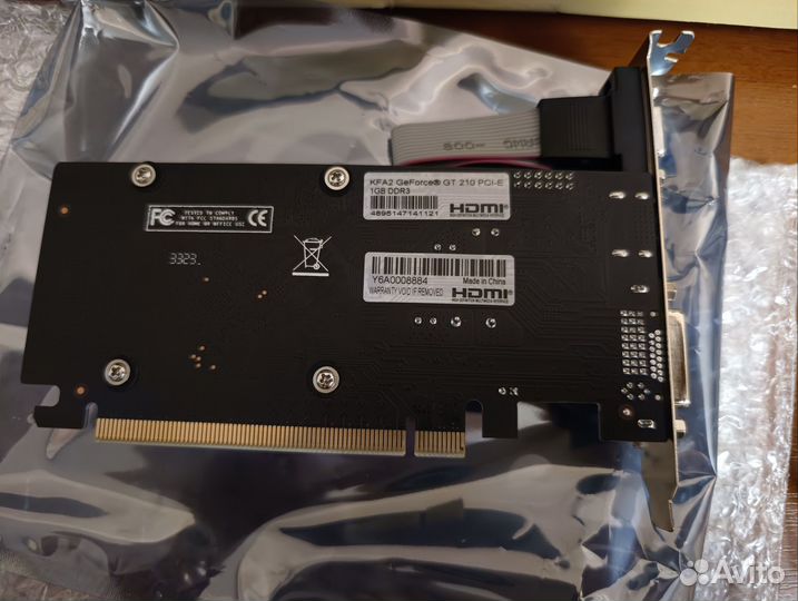 Видеокарта gt 210 1 GB ddr 3