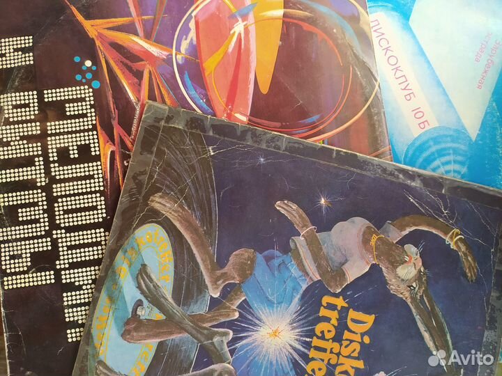 Винил, disko treffer, мелодииритмы2,диско клуб 10б