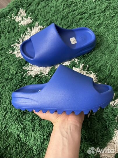 7 размеров Adidas Yeezy Slide Azure