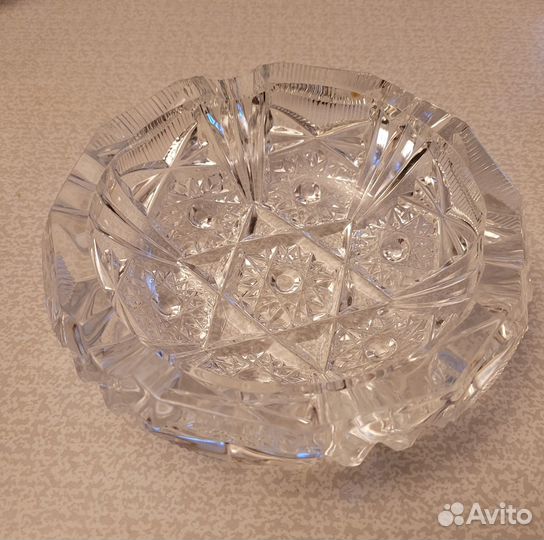 Хрустальная пепельница СССР