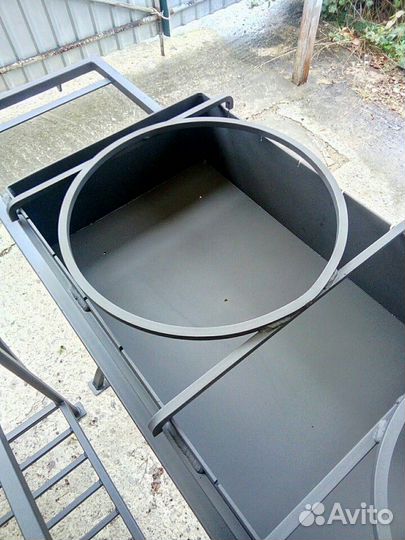 Подставка под казан (3.5-10л) на мангал