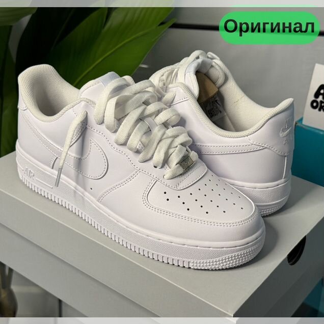 Nike Air Force 1 White (Оригинал)