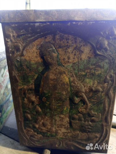 Банка жестяная Савинов и каргин