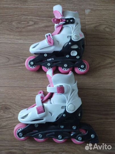 Роликовые коньки детские раздвижные