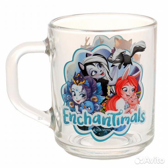 Набор стеклянной посуды (кружка, тарелка, салатник