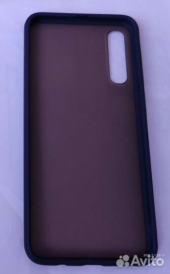 Чехол бампер. На Samsung A50/A30. Стекло защитное
