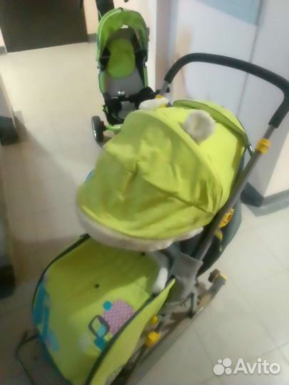 Коляска санки