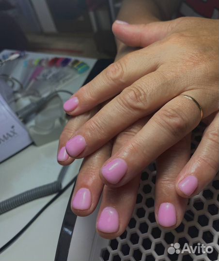 Наращивание ногтей покрытие