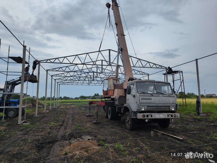 Изготовление и монтаж металлоконструкций, сварка