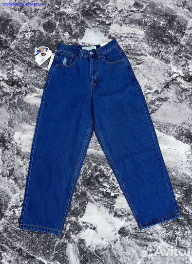 Синие Polar Denim 93 на руках (Арт.24505)