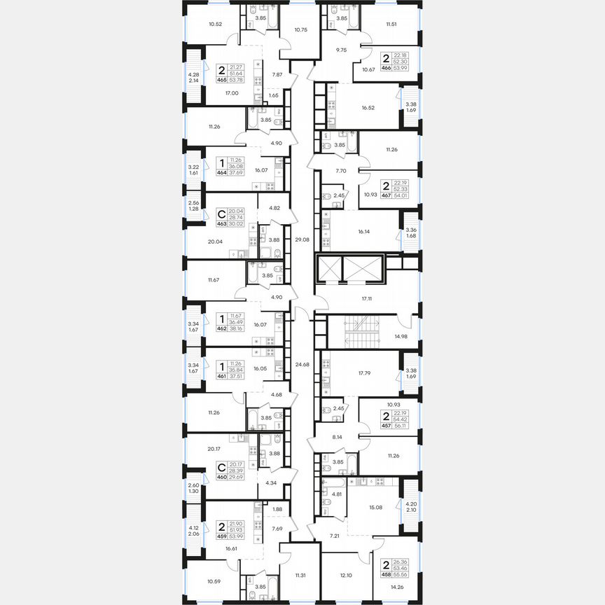 1-к. квартира, 37,5 м², 6/15 эт.