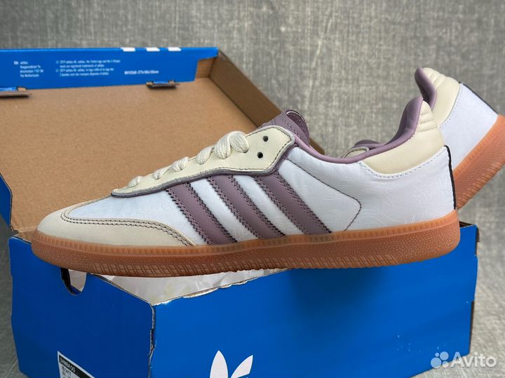 Adidas Samba Cream White Адидас Самба