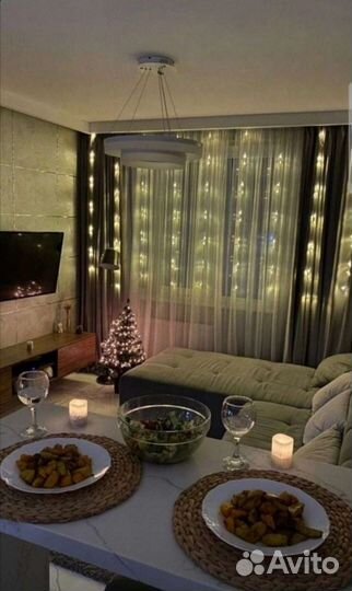 Гирлянда штора