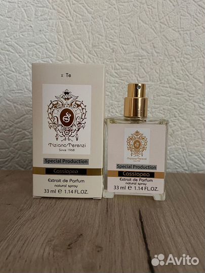 Tiziana terenzi Cassiopea тестер 33ml